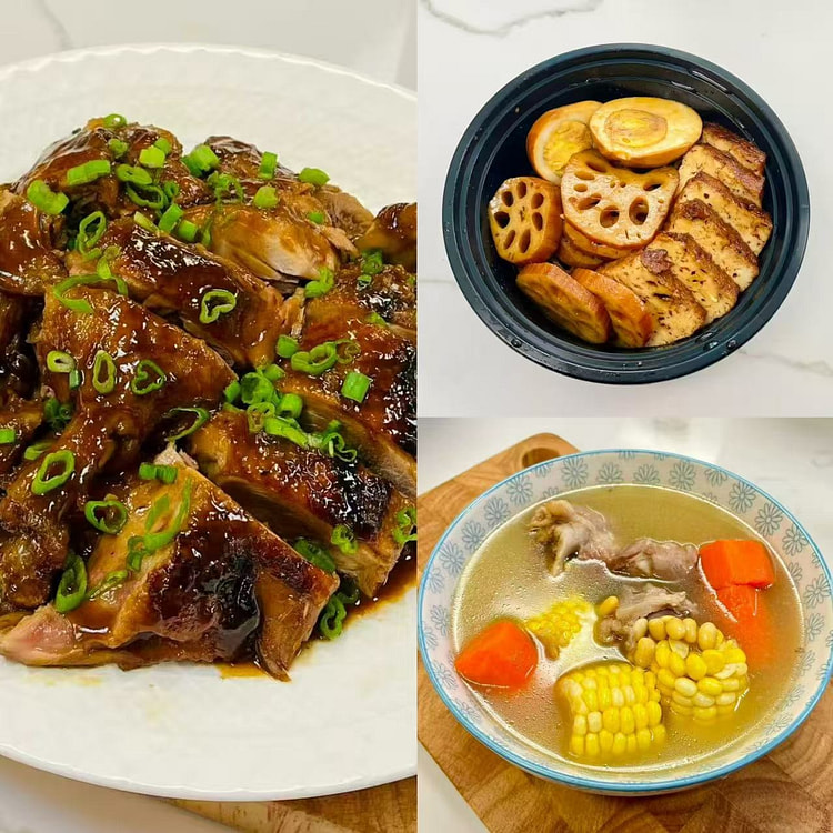 超值套餐（招牌五味鸭+玉米汤16oz+卤水拼盘） 1 份