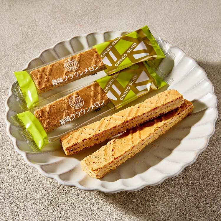 Crown Melon Wafer - Plain (10 pieces)