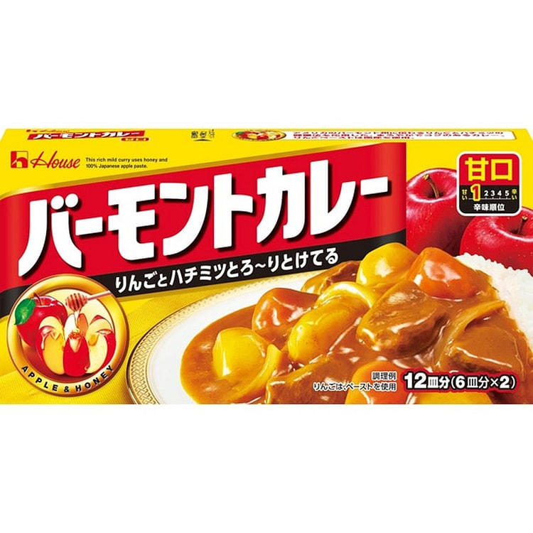 House Foods Vermont Curry Mild 230g [Curry Roux]