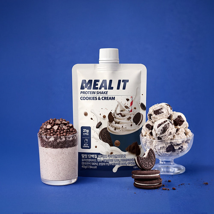 MEAL IT Protein Shake Cookies & Cream 40 g (min 2)