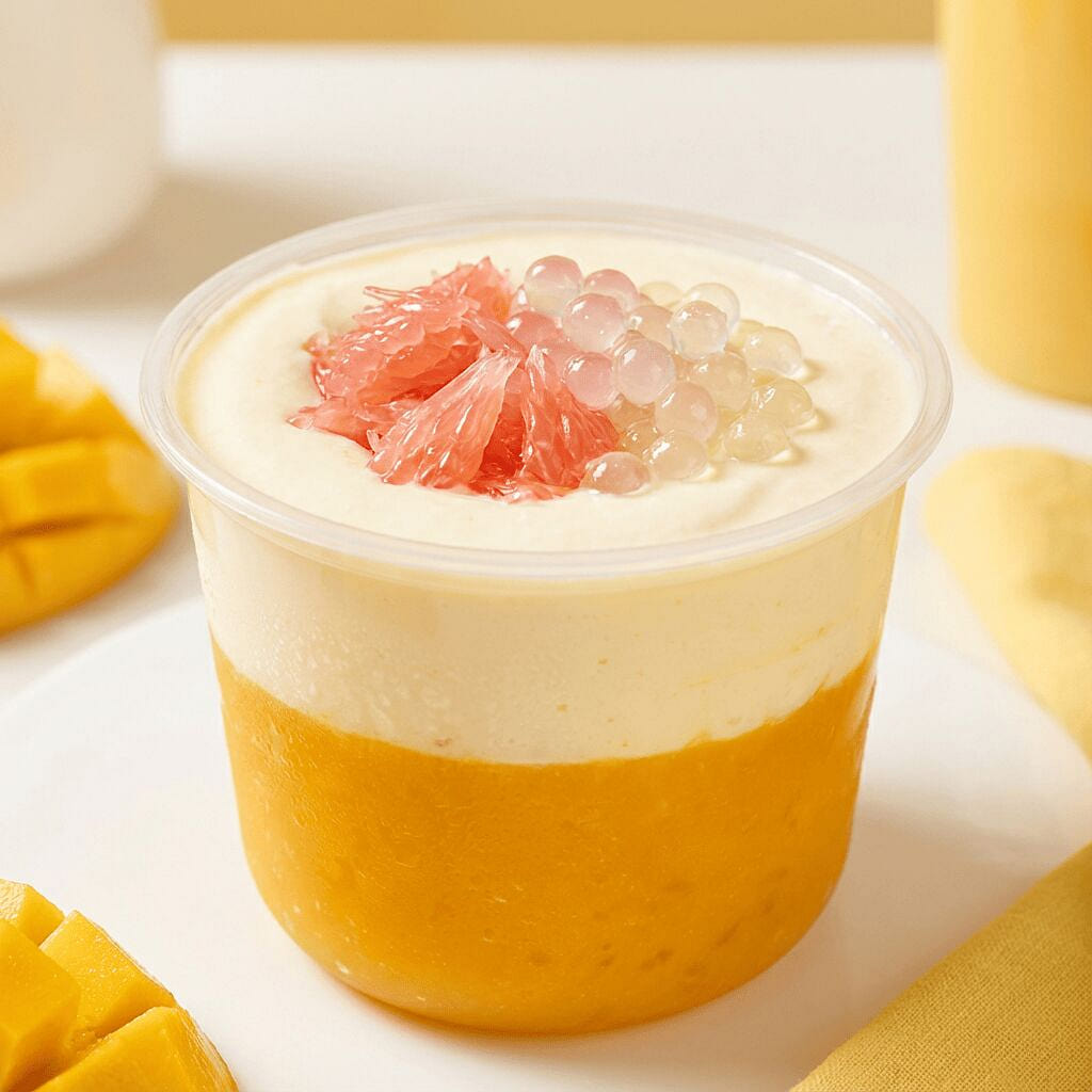 Mango Pomelo Sago Mousse 8 oz