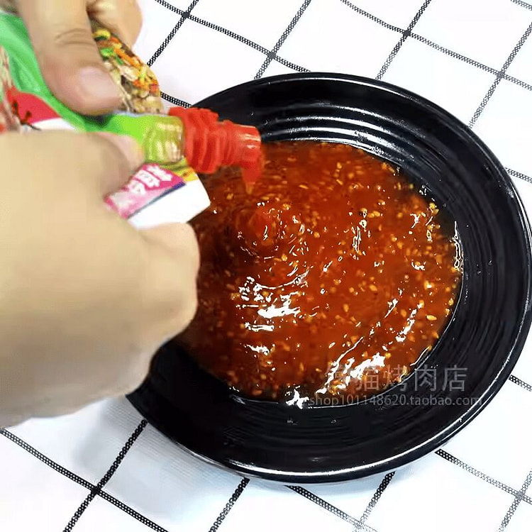 韩式七彩烤肉酱130g韩国烧烤酱蘸酱料腌料 130 克