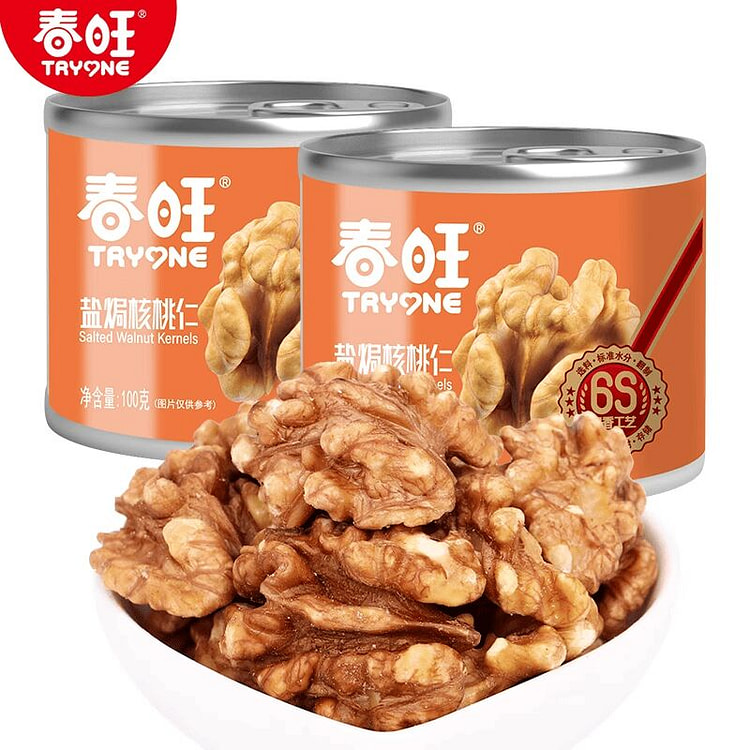 Chunwang Salt-Baked Walnuts 100g*2 200 g