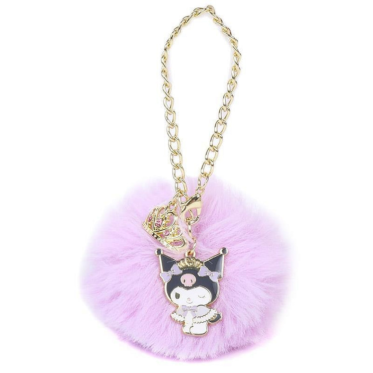 sanrio 皇冠系列毛球挂件 库洛米