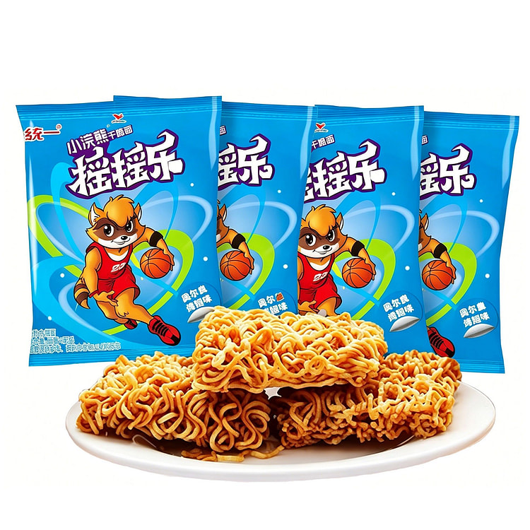 小浣熊 烤翅味 摇摇乐干脆面 地区限定（4pcs） 160 克