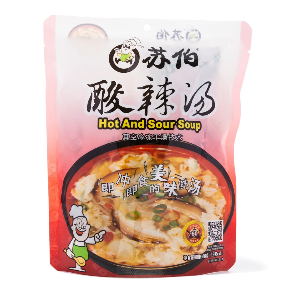 苏伯 酸辣汤 4袋 48 克
