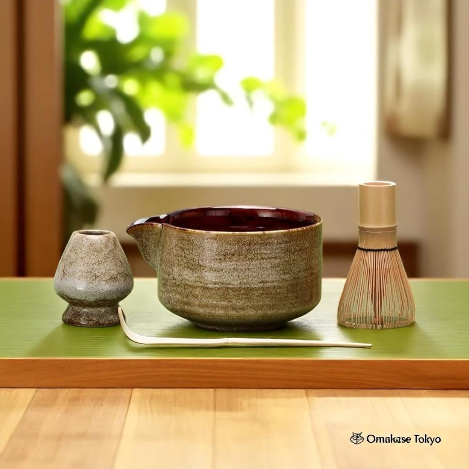 Tea Ceremony 4 Piece Matcha Set 1200 g