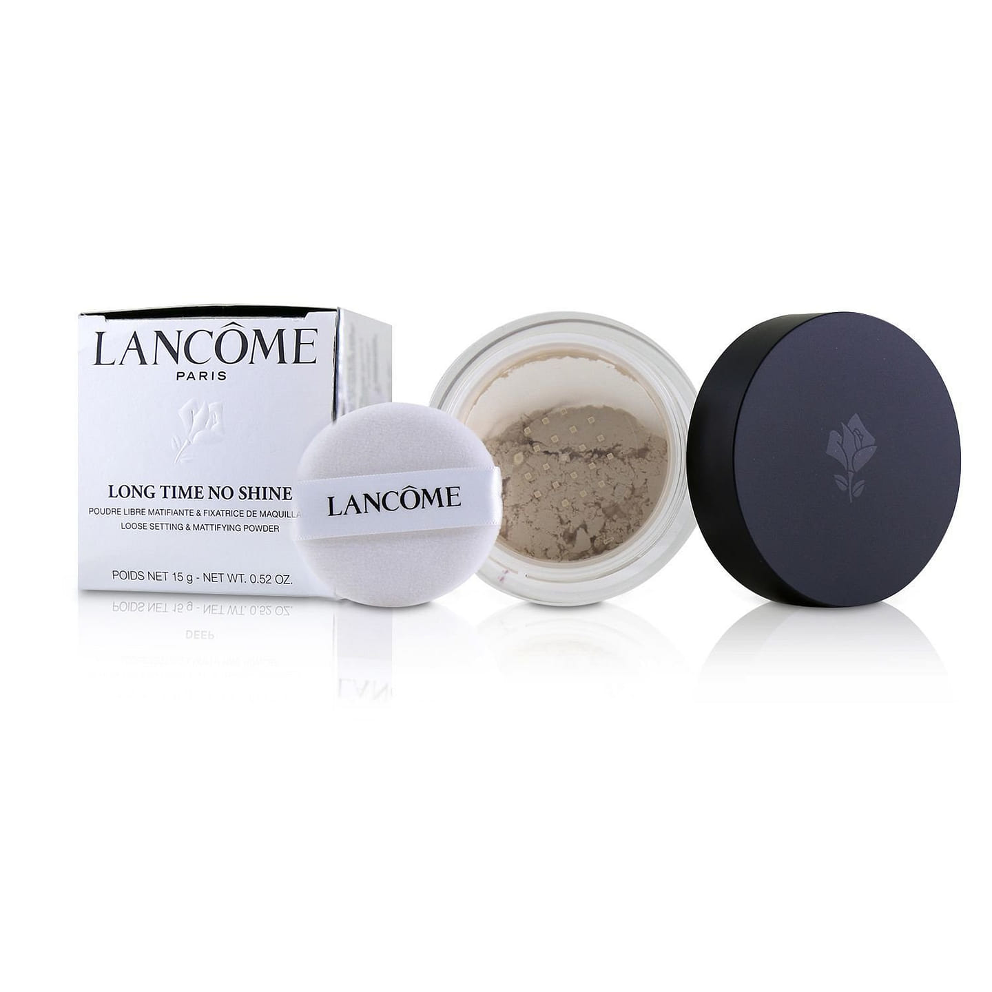 Lancome Long Time No Shine Loose Setting & Mattifying Powder – # Translucent 15g/0.52oz 15 g