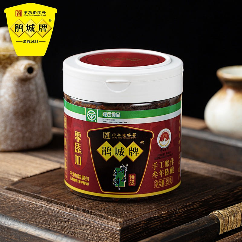 鹃城牌郫县豆瓣酱3年特级蚕豆瓣零添加360g非红油 360 克