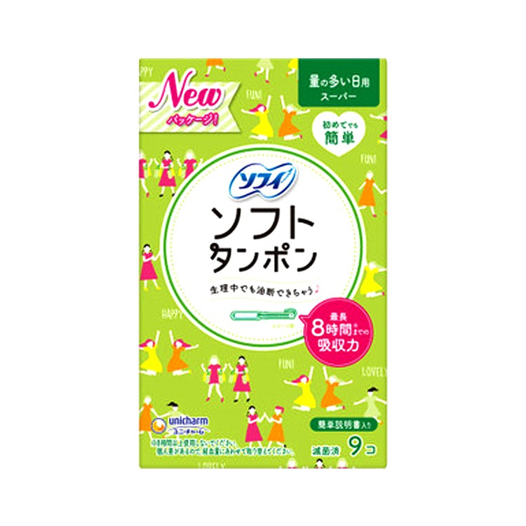 UNICHARM SOFY Tampons Tube Type Extra 7pcs