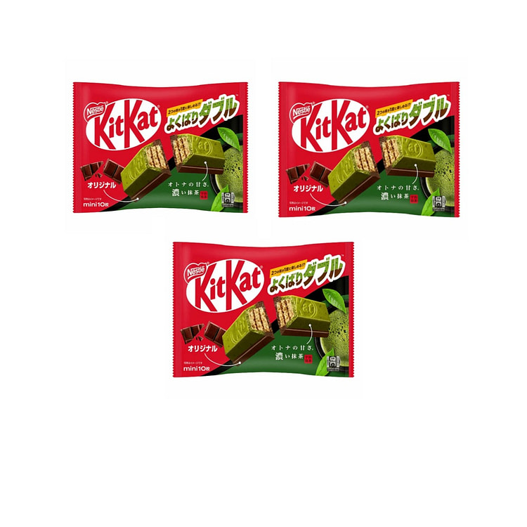 雀巢 KitKat Yokubari浓郁抹茶和原味