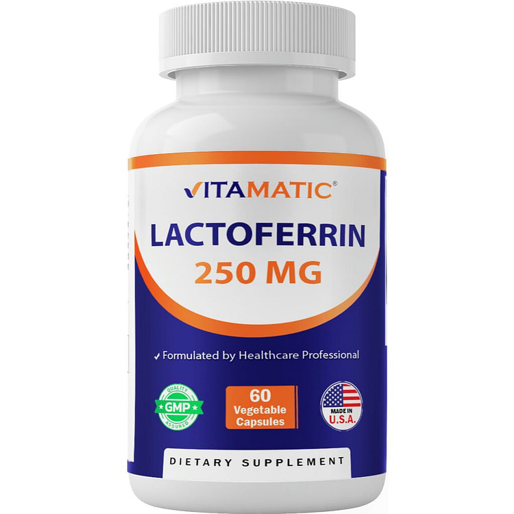 Lactoferrin 250 mg 60 Vegetable Capsules