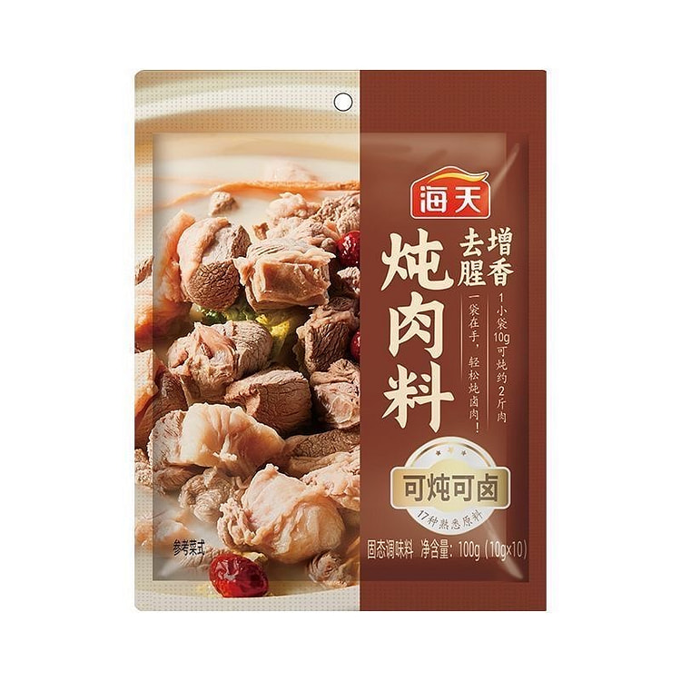 海天 炖肉料卤料包香辛料炖卤肉清炖 100 克