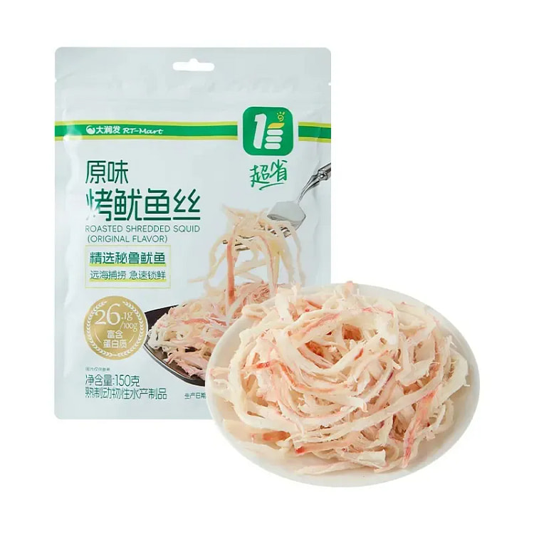 RT-MART Original Flavor Roasted Shredded Squid 1pc 150 g