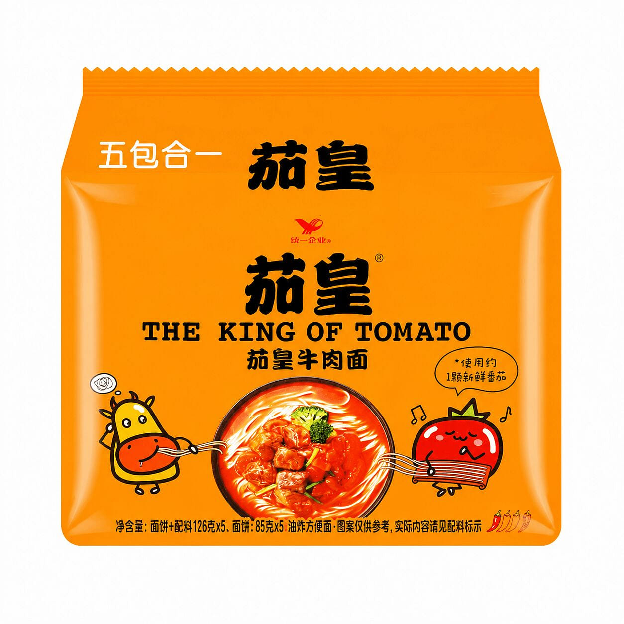 Unif The King of Tomato Instant Noodle Soup-Tomato 630 g