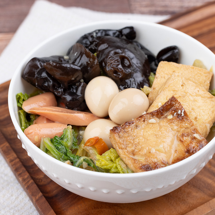 白菜豆腐煲