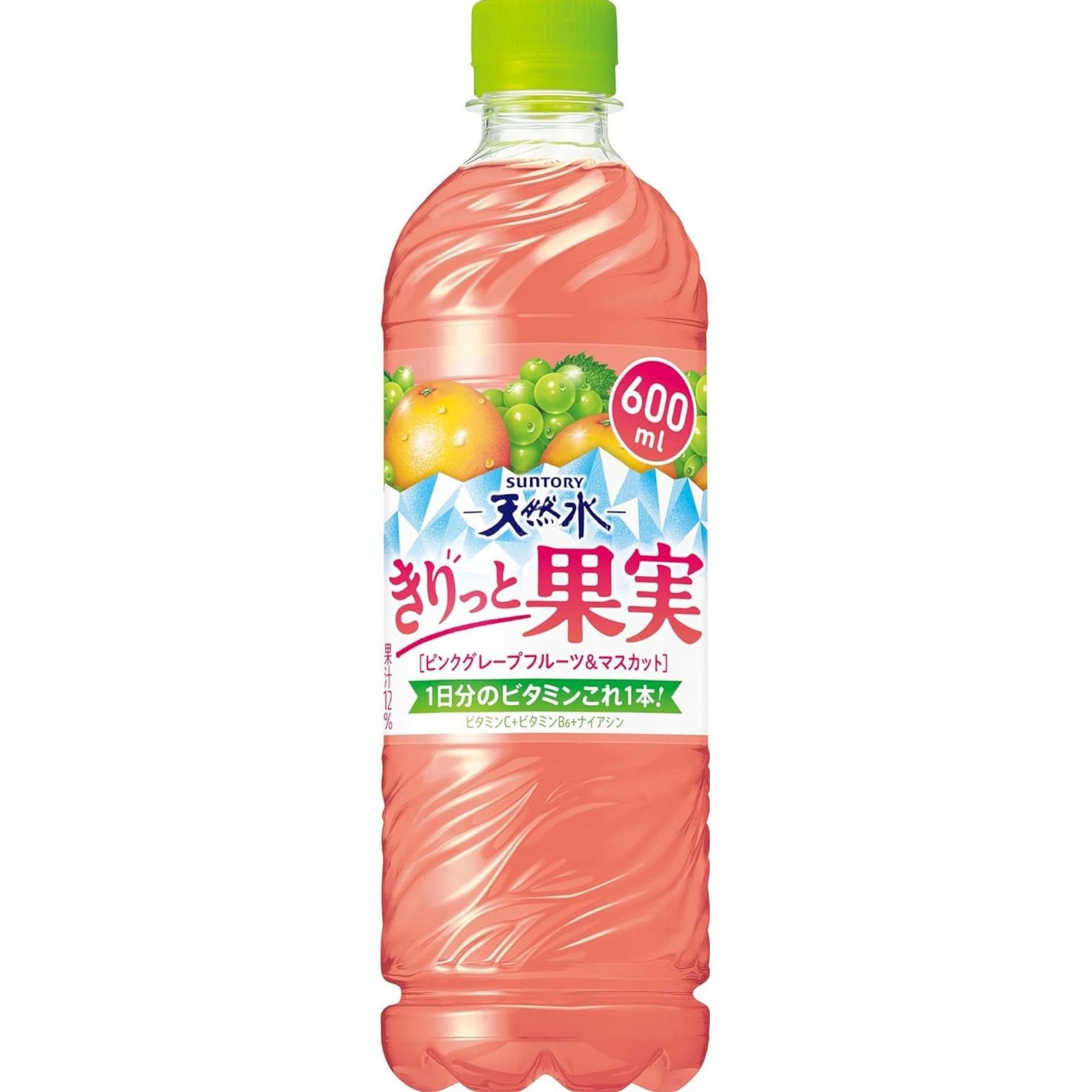 Get Suntory Natural Water Pink Grapefruit & Muscat 600 ml