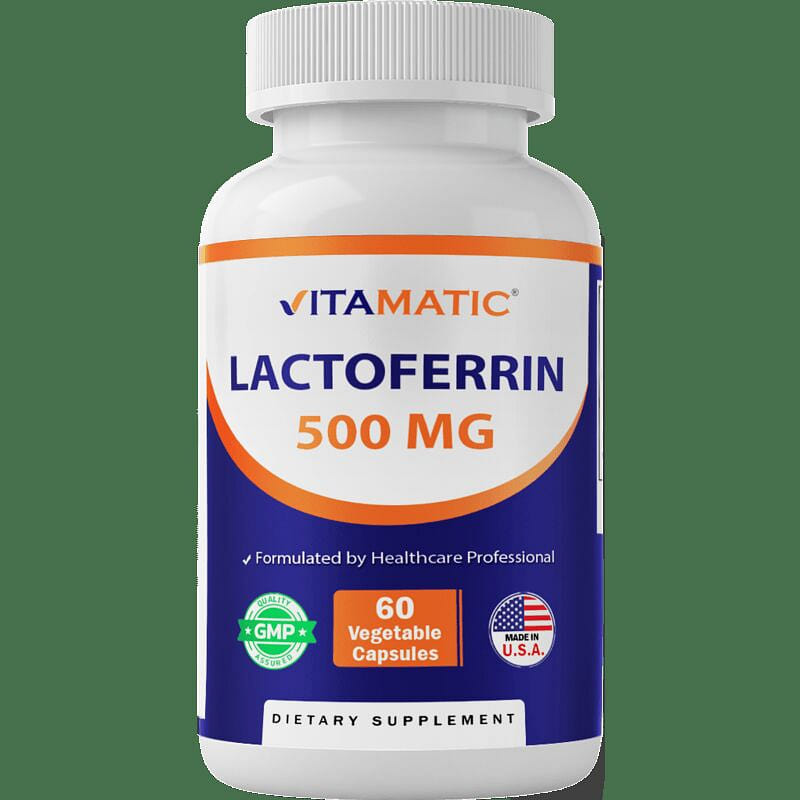 Lactoferrin 500 mg 60 Veg Capsules 1 each