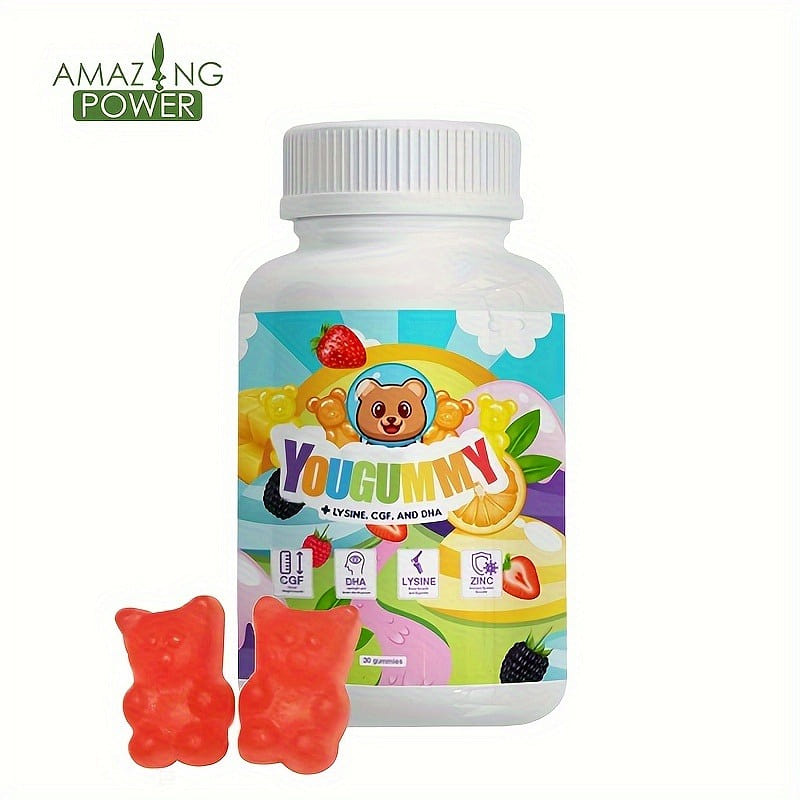 YOCUMM DHA Children’s Bear Soft Candy 30 capsules/bottle 1 bottle