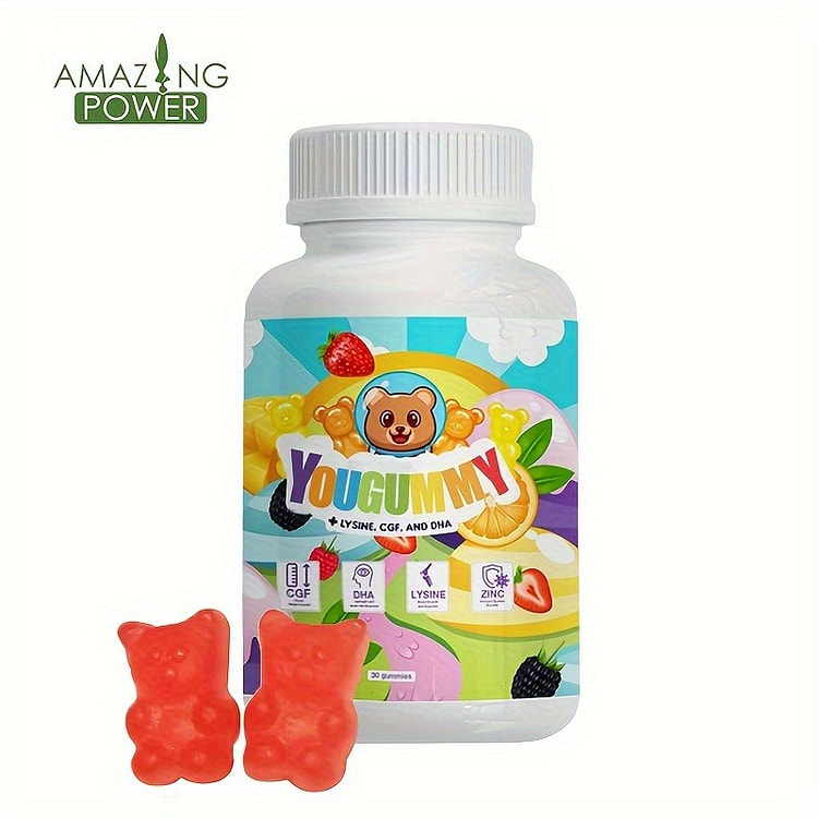 YOCUMM DHA儿童小熊软糖 30粒/瓶
