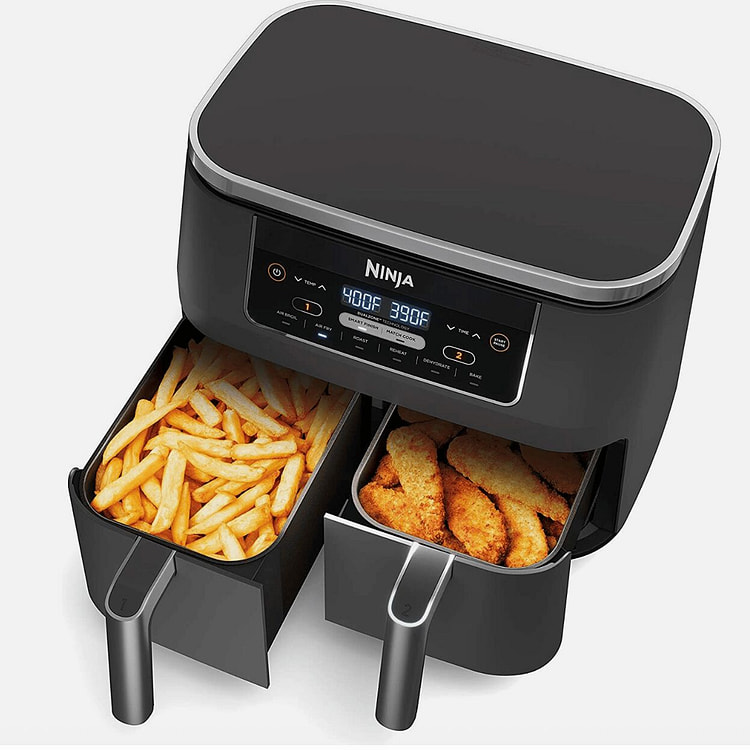 Ninja DZ201 Foodi 8-Qt 6-in-1 DualZone Air Fryer 1 case