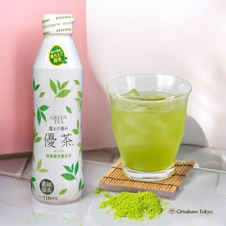 富士极光无咖啡因绿茶浓缩液 450ml