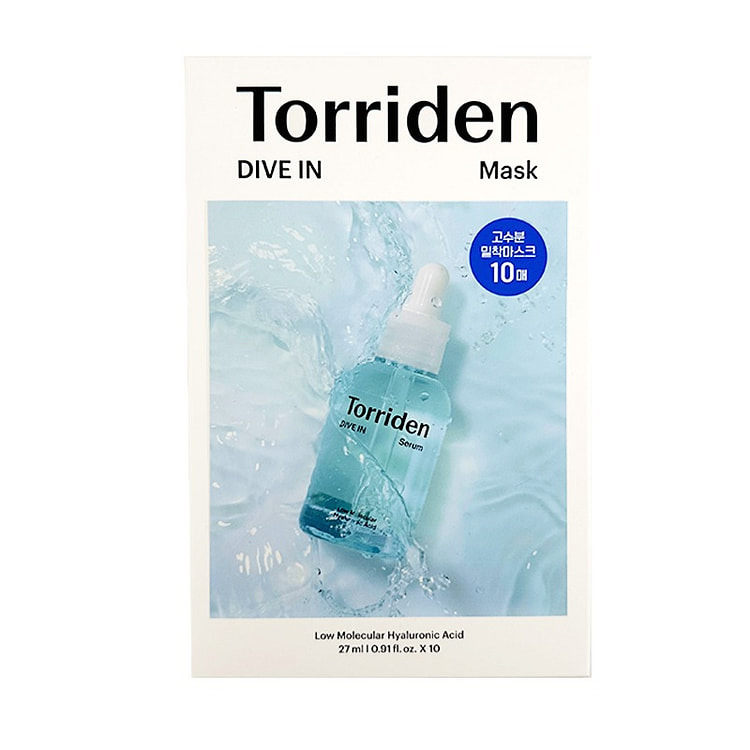 韩国Torriden低分子透明质酸面膜 10片/盒