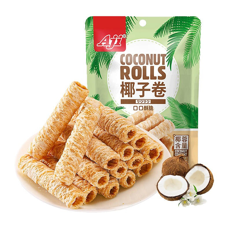 Original flavor of Aji coconut rolls 150 g