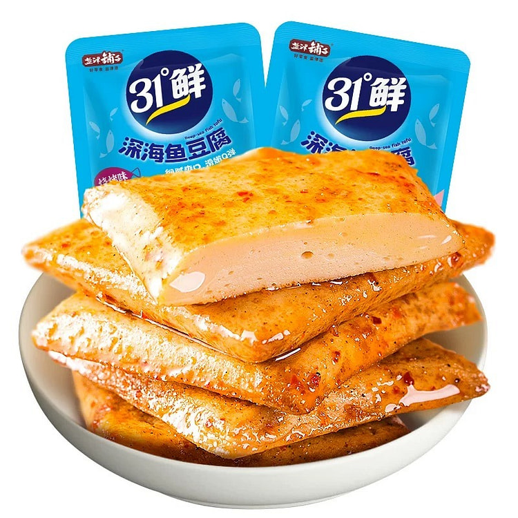 盐津铺子  鱼豆腐混合味  1袋 200 克