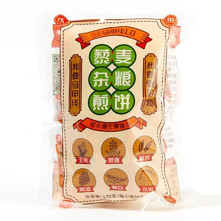 低卡博士 藜麦杂粮煎饼 170g*2袋