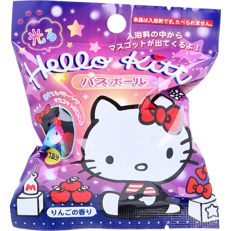 サンリオ 入浴球入浴剤ブラインドボックス 風呂用トイボール 全 4 種ランダム Hello Kitty（キティネコ） 1 個