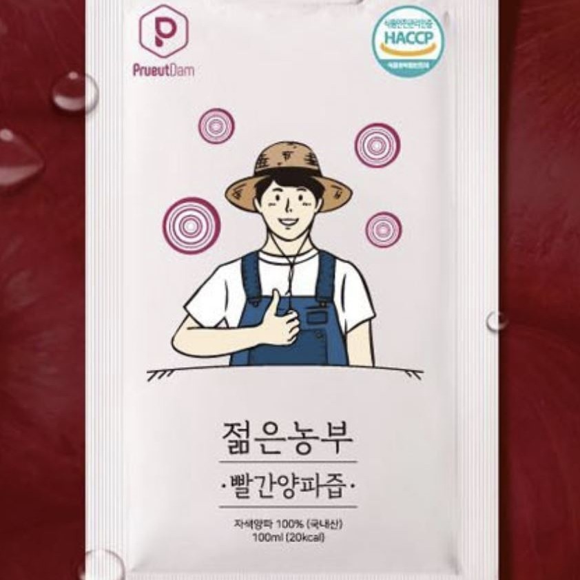 Korean Red Onion Juice 100ml 1 bunch