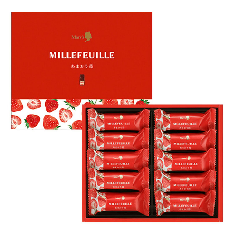 Mary's 巧克力草莓千层酥 10个 1 份