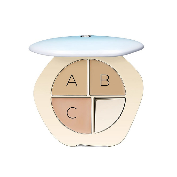 彩棠 润玉无瑕三色大师遮瑕膏 多种肤色#01鹅绒盘 1 个