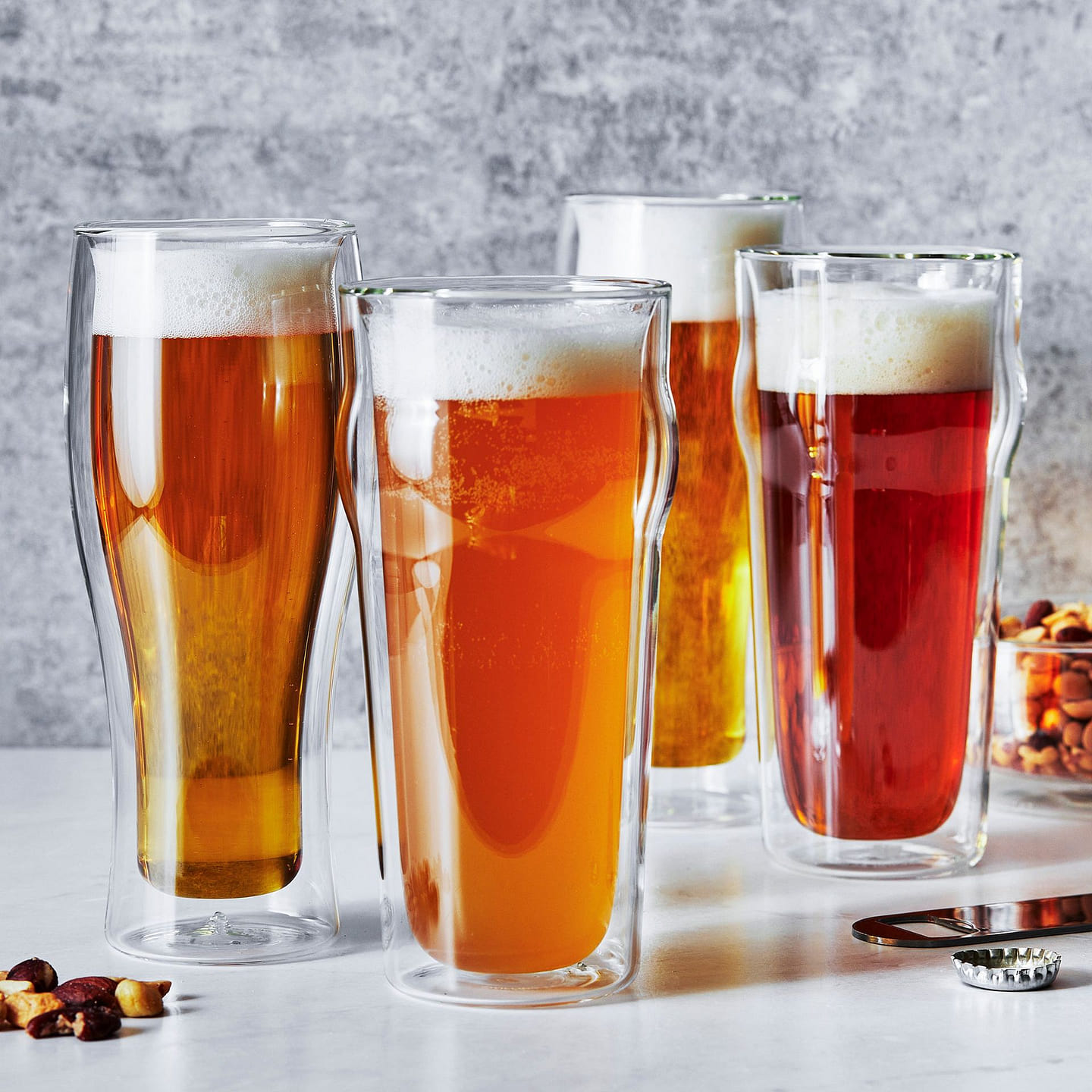 ZWILLING Sorrento 4-pc Double-Wall Pint & Pilsner Glass Set 1 each