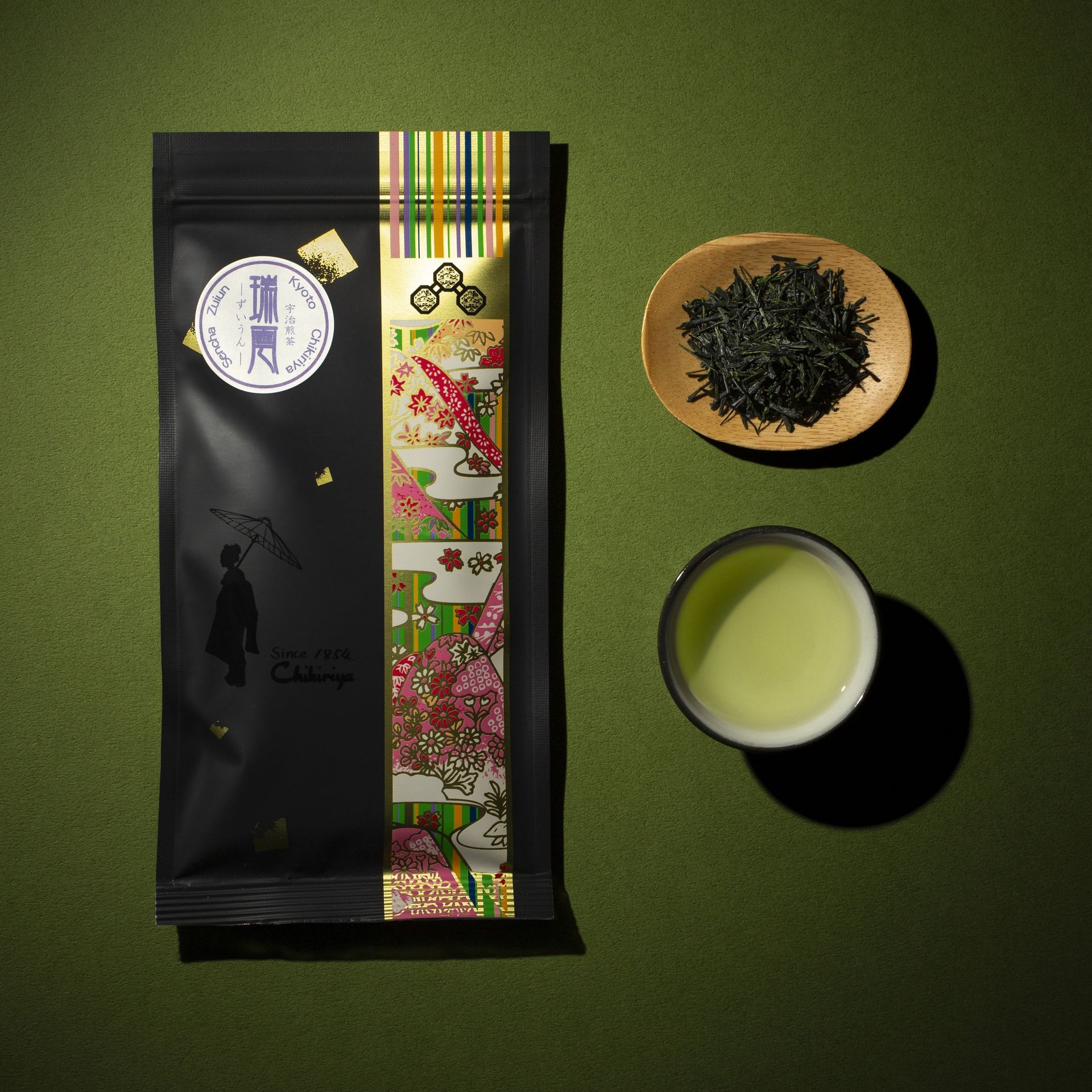 Chikiriya Premium - Uji Kyoto Sencha "Zuiun" (Japanese Green Tea) - 2.82oz 1 each