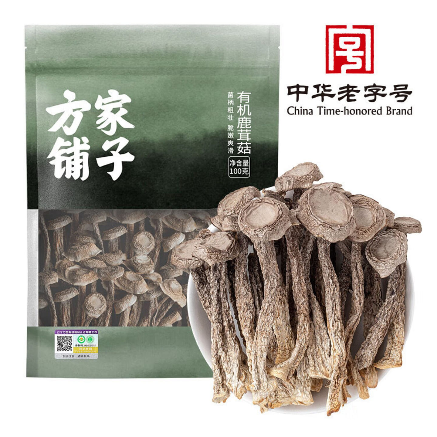 Organic Velvet Shank Mushrooms 100 g