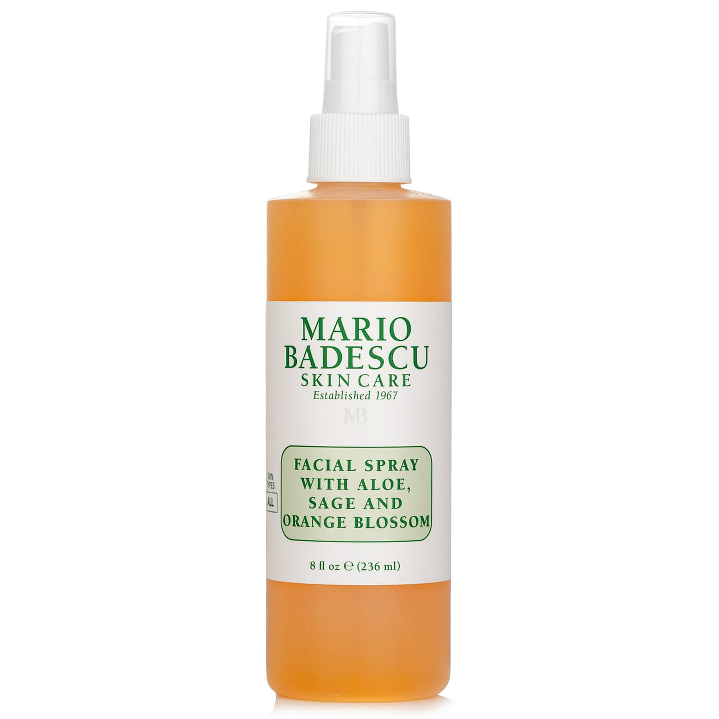 Mario Badescu Facial Spray With Aloe, Sage & Orange Blossom 236ml/8oz 236 ml