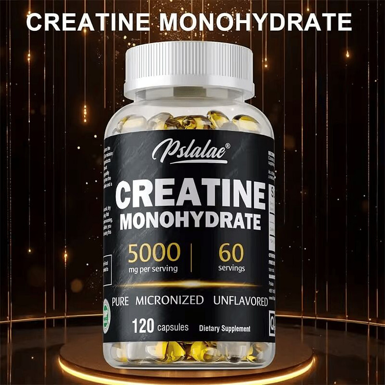 Creatine Monohydrate Capsule - Enhance Muscle Stre 1 bottle