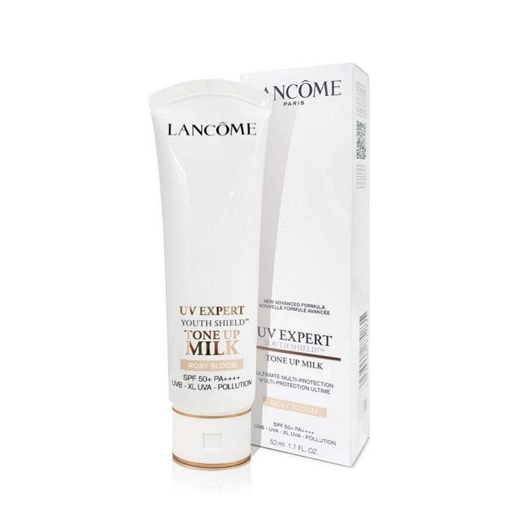 兰蔻 小白管防晒霜UV素颜长效防紫外线隔离#粉色调 1 份