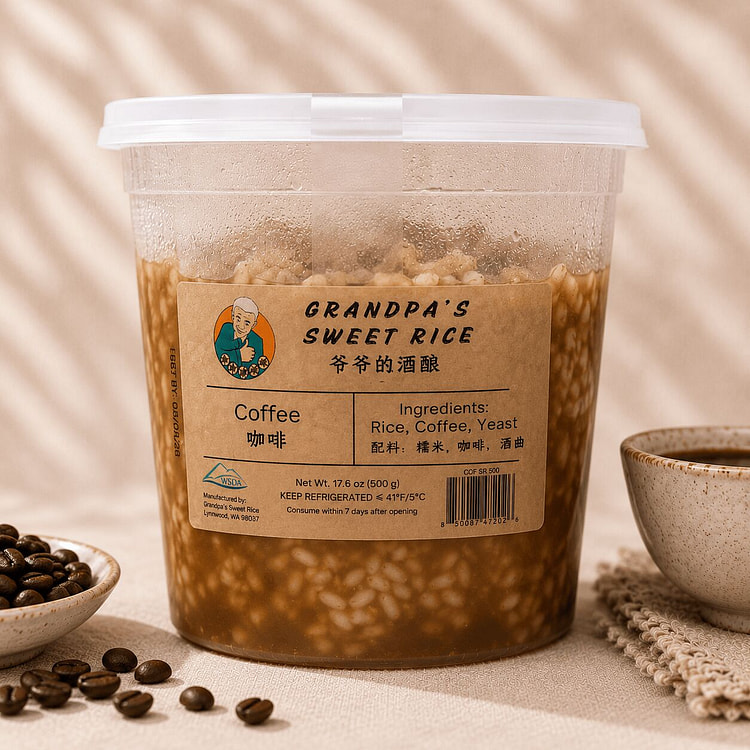 爷爷的酒酿 咖啡味 500 克