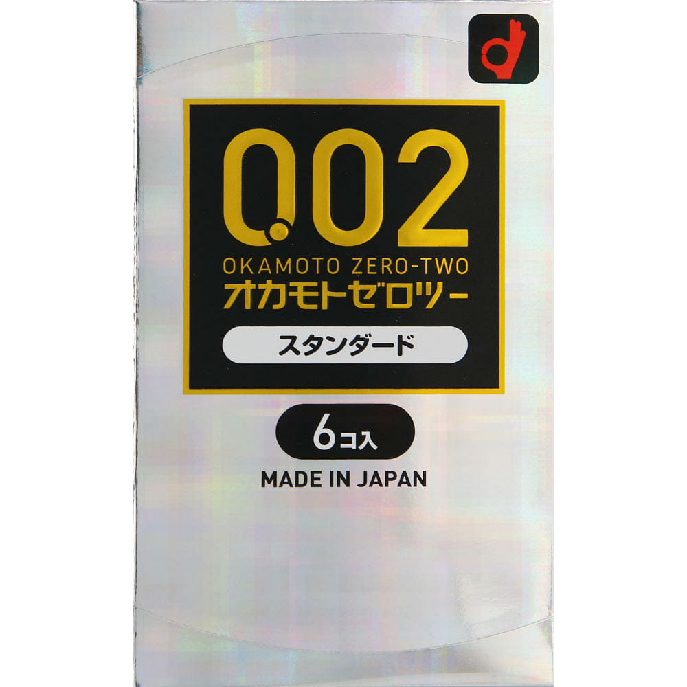 Okamoto Zero-Two Standard Condom 6pcs 1 each