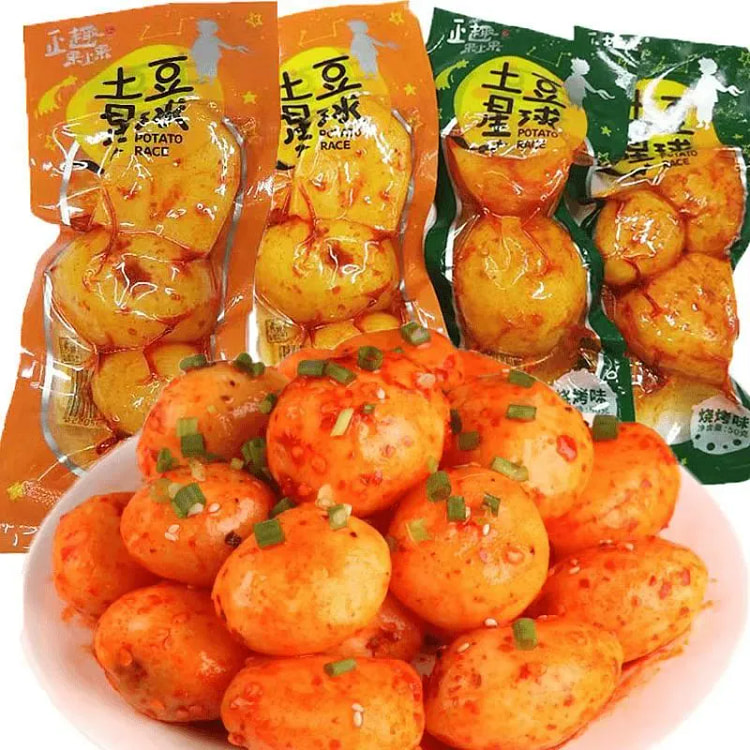 Tudou Xingqiu Spicy Small Potatoes
