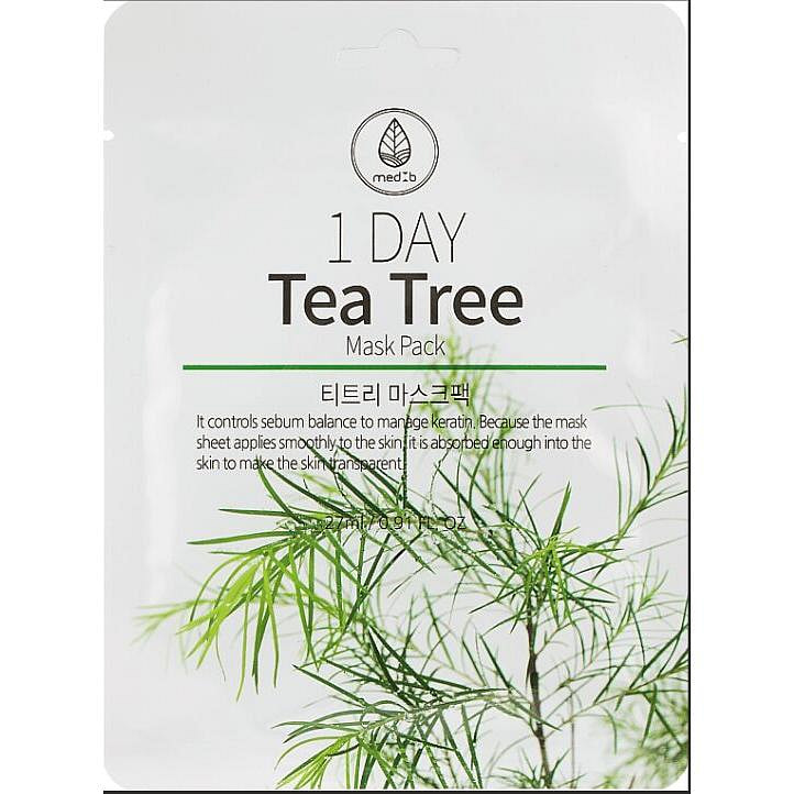 MED:B 茶树舒缓日常面膜 27ml x 10片 1 份