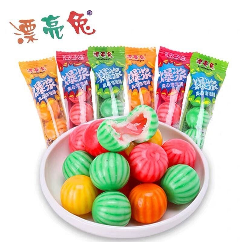 Watermelon Jelly Bubble Gum 20g * 5 packs 100 g