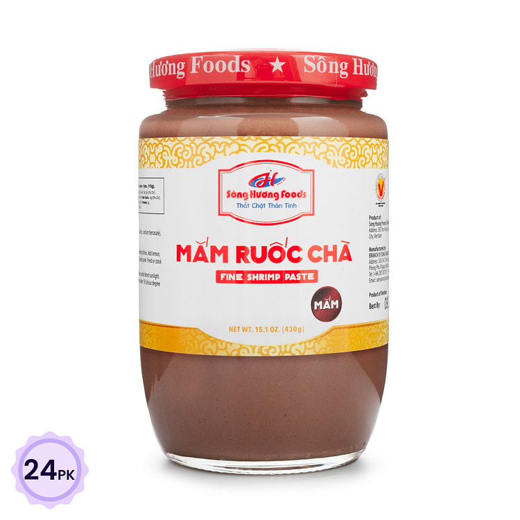 [Pack of 24] Song Huong Fine Shrimp Paste 15.1 oz