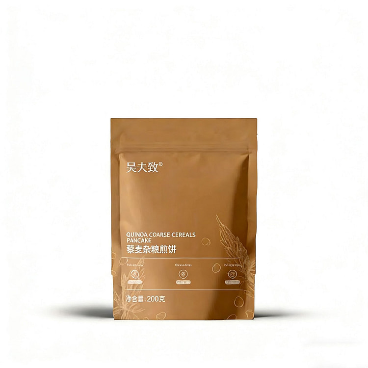 吴夫致藜麦杂粮煎饼无麸质无小麦无蛋奶 200 克