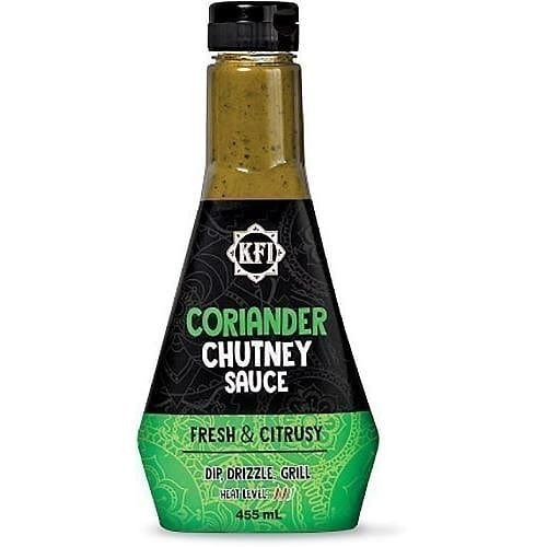 KFI Coriander Chutney Sauce, 15.4 fl oz bottle 15.4 oz