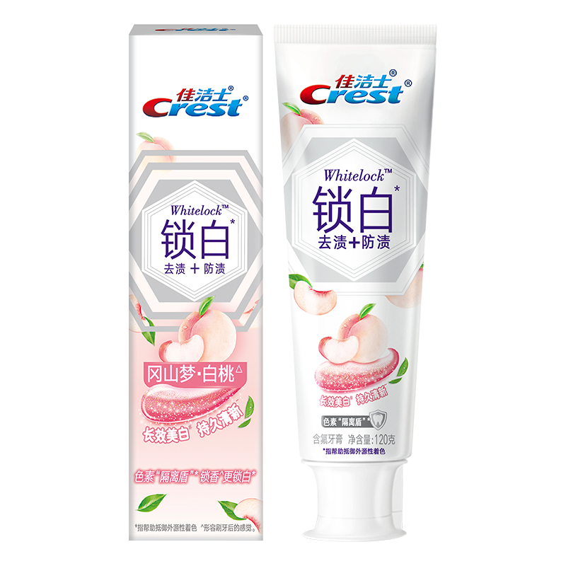 Crest Lock White to Shangokayama Dream White Peach toothpaste - Weee!