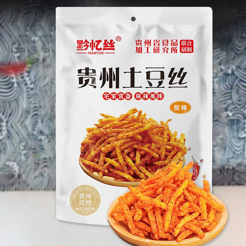 Guizhou potato shreds sweet and spicy flavor 200 g